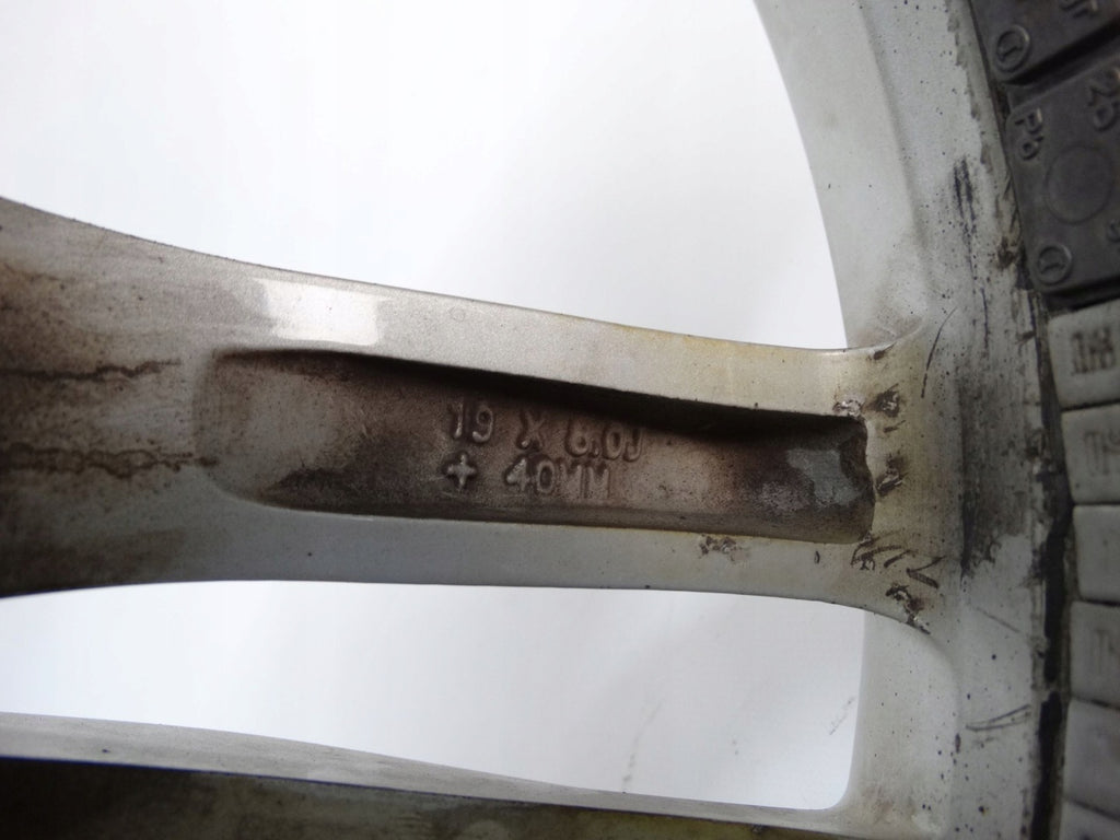 1x Alufelge 19 Zoll 8.0" 5x120 40ET Matt Silber 6007214-00-D Tesla Model S FEL2637774016tk