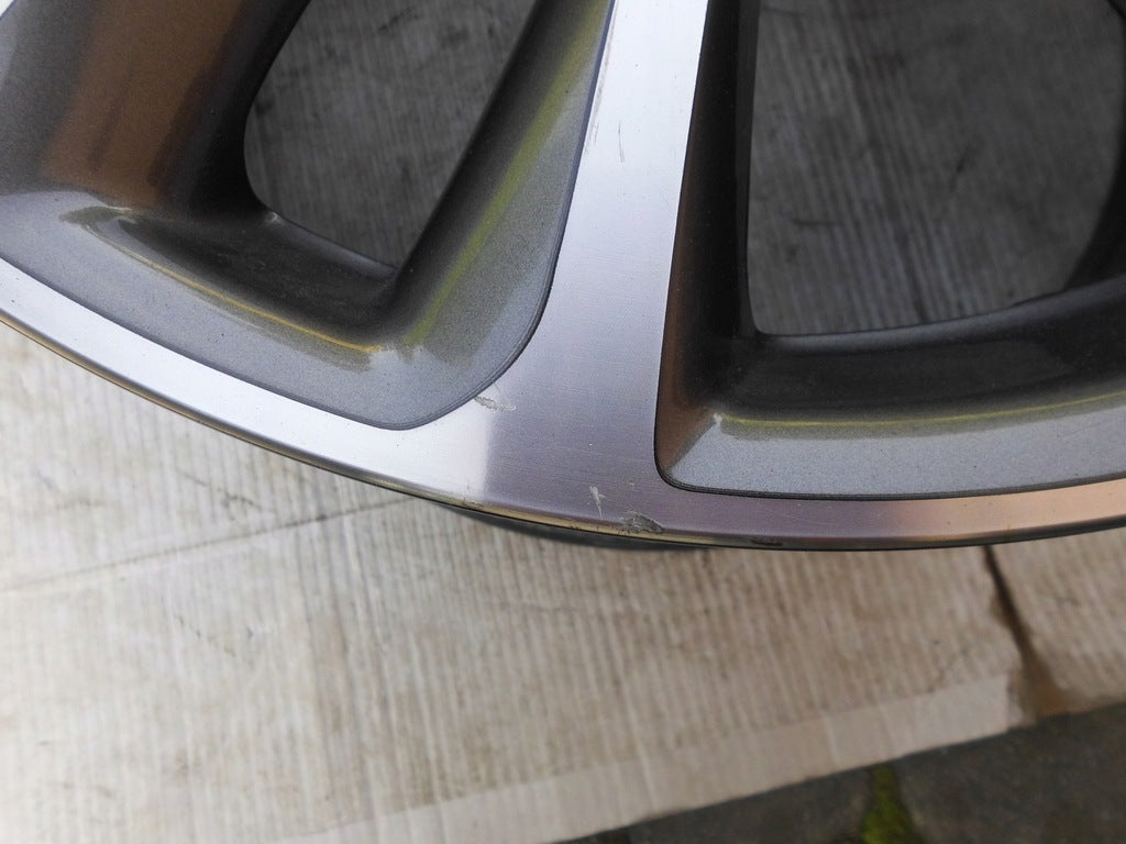 1x Alufelge 18 Zoll 9.0" 5x112 53ET Matt Silber A2134010400 Mercedes-Benz Mg FEL1962319078kz