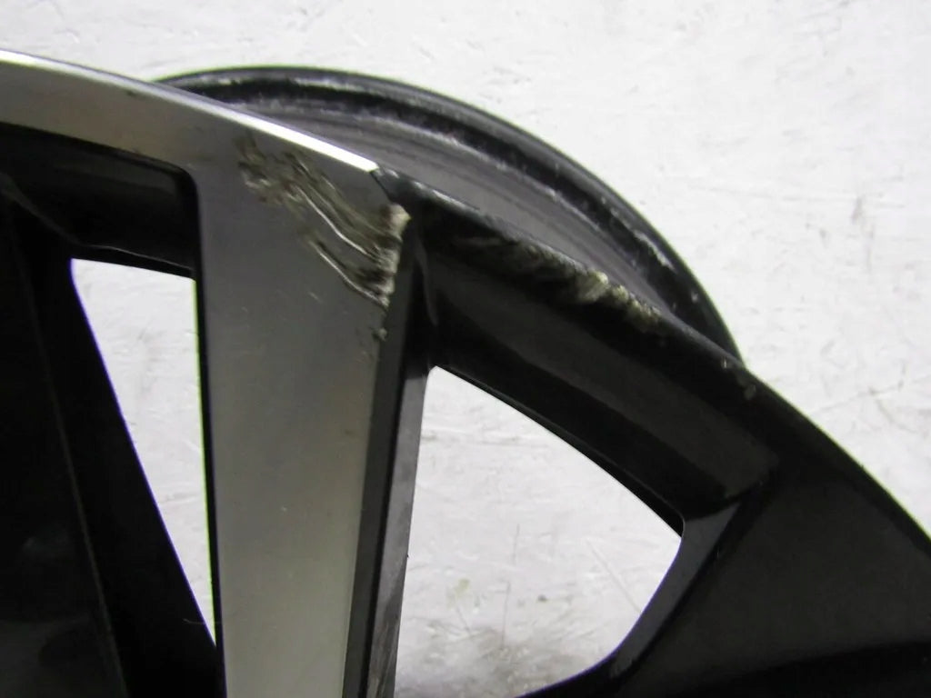 1x Alufelge 18 Zoll 7.5" 5x112 48ET Glanz Schwarz 5E3601025AD Mg Octavia 5e3 Iv