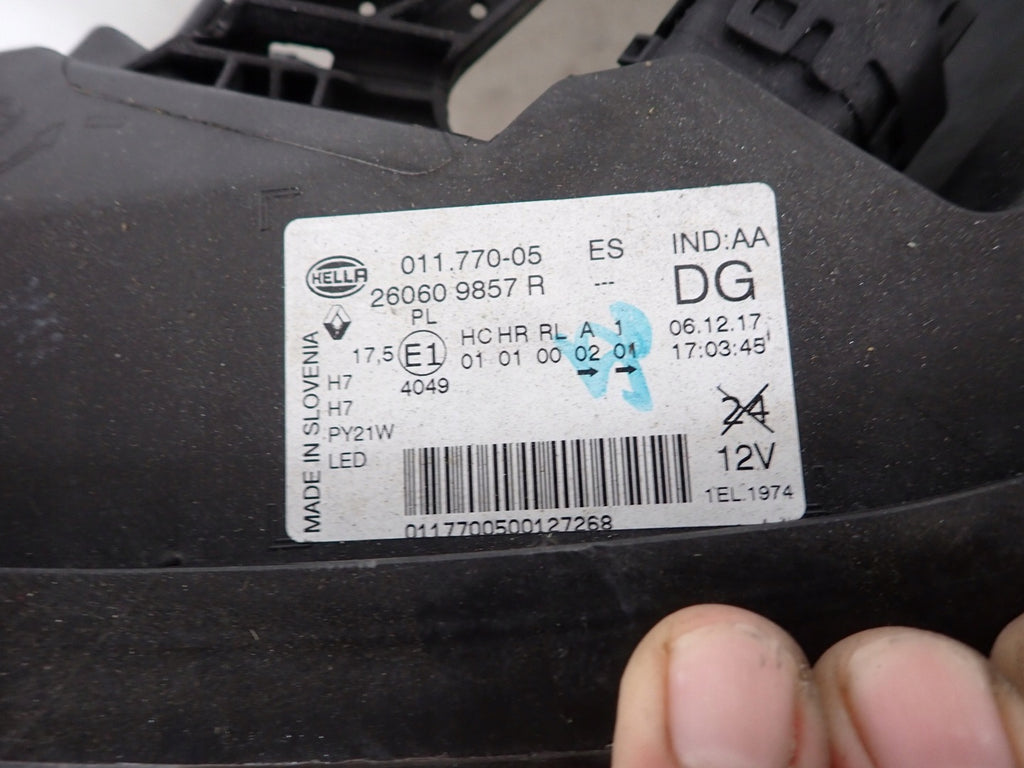 Frontscheinwerfer Renault Kadjar 260609857R LED Ein Stück (Rechts oder Links) SCH2672140407zu