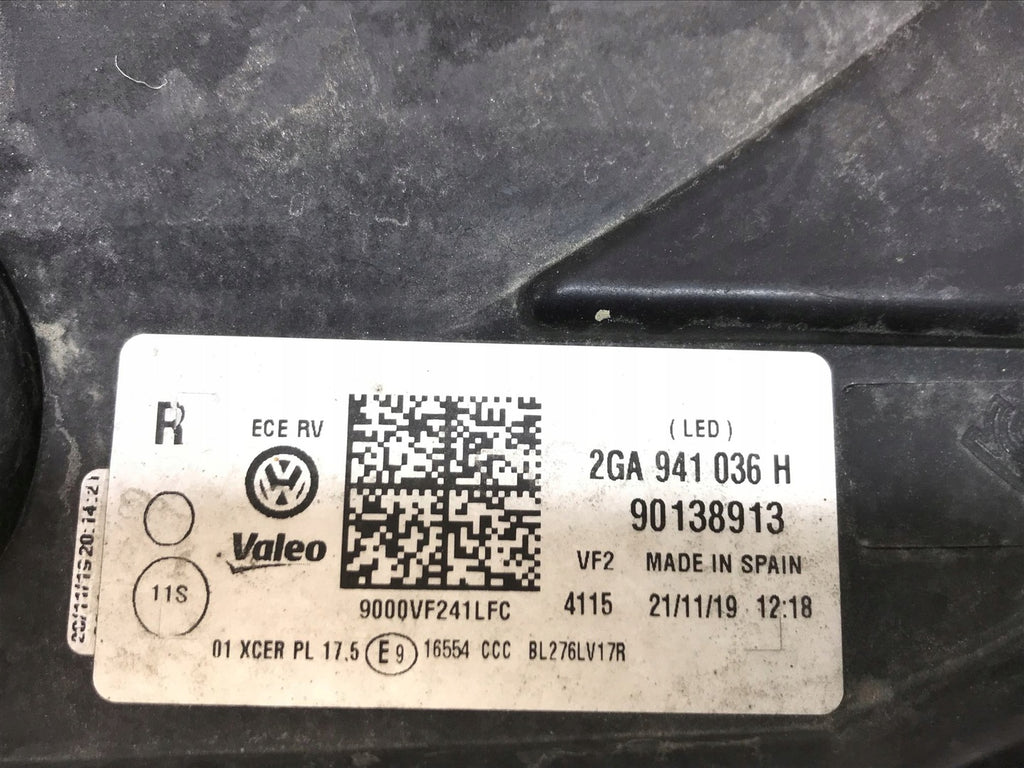 Frontscheinwerfer VW T-Roc 2GA941036H Full LED Rechts Scheinwerfer Headlight