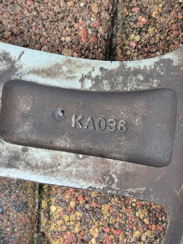 1x Alufelge 18 Zoll 7.0" 5x114.3 50ET Graphit 9965227080 Mazda Iii Rim Wheel FEL1431232314os