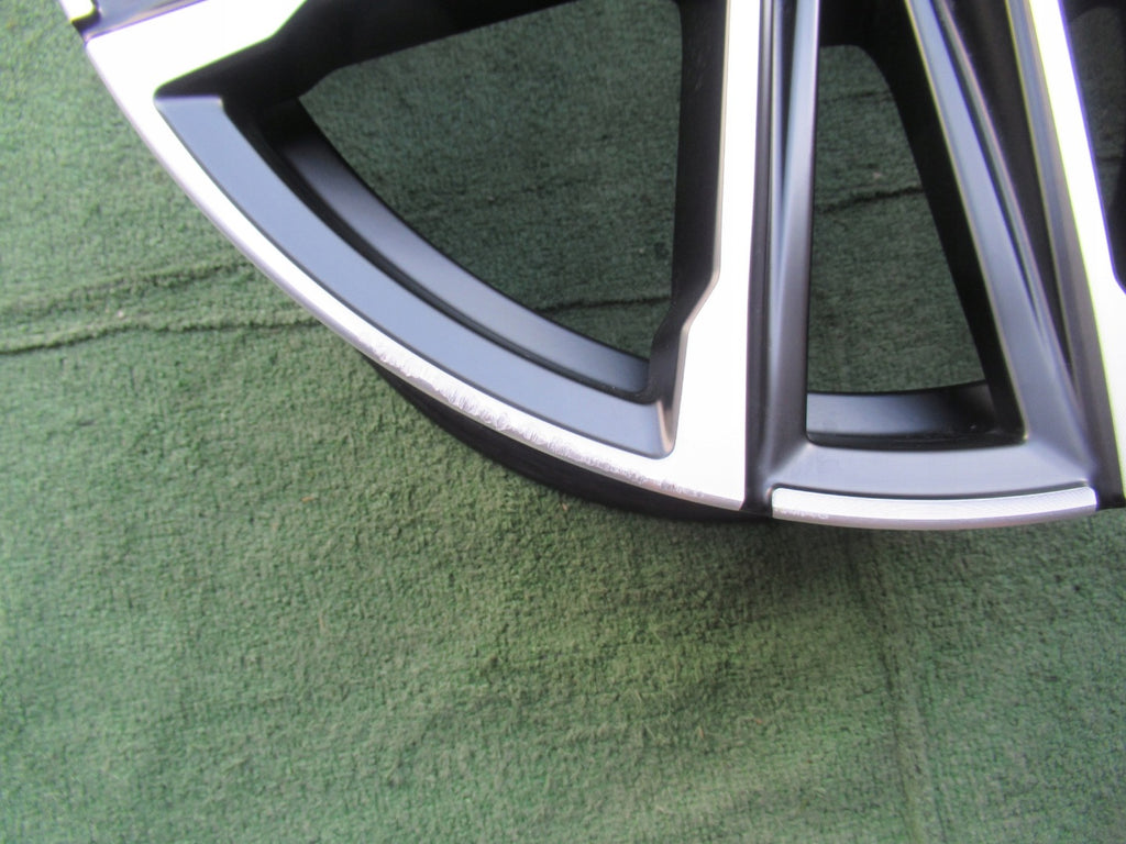 1x Alufelge 19 Zoll 8.0" 5x112 27ET Matt Schwarz 8747000 BMW 3 G21 G20 Rim Wheel FEL5054743700pv