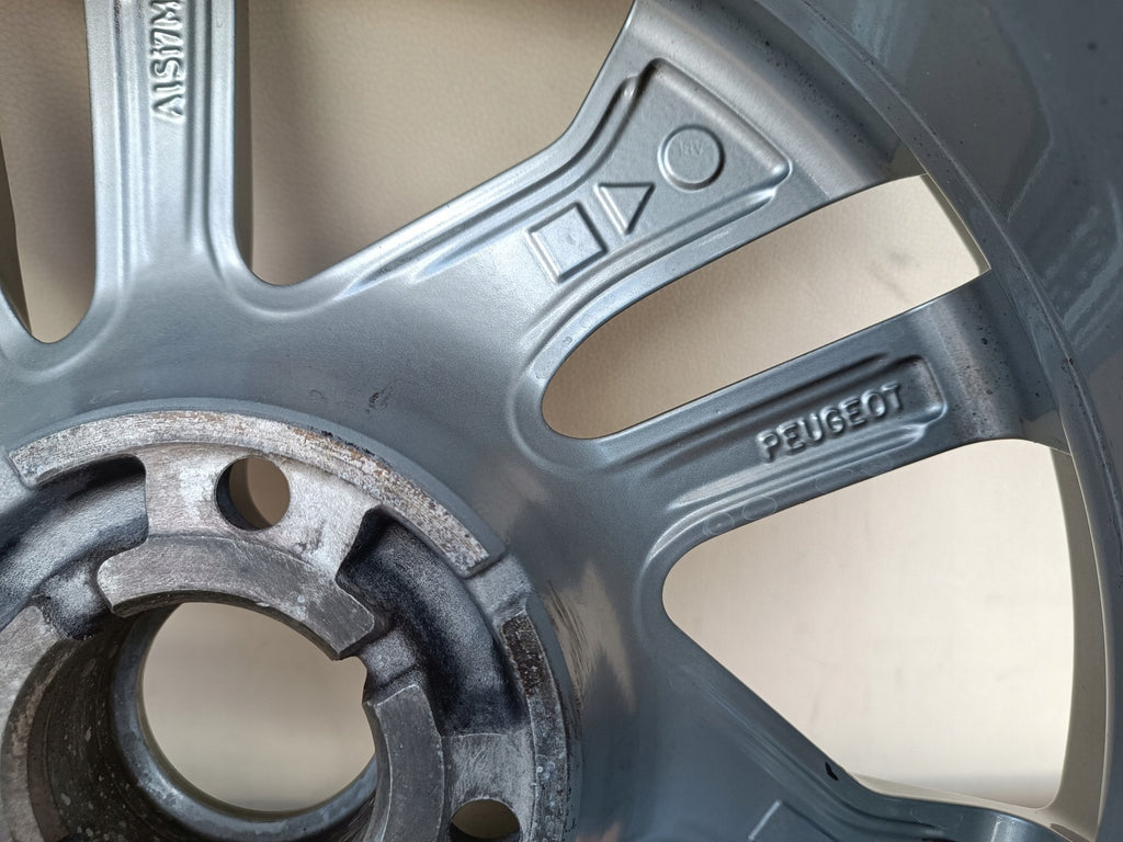 1x Alufelge 16 Zoll 6.5" 4x108 38ET 9825165280 Peugeot Rim Wheel