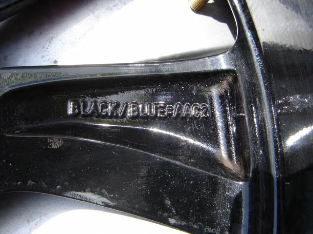 1x Alufelge 17 Zoll 7.0" 4x100 44ET Glanz Schwarz Opel Corsa Rim Wheel