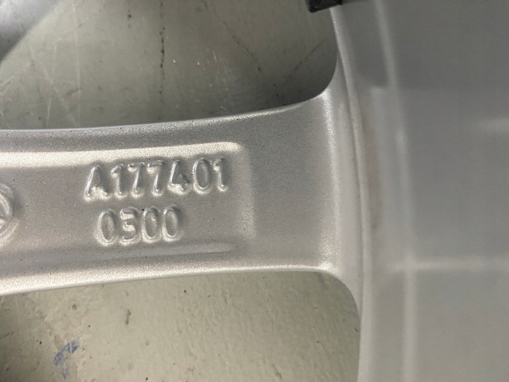 1x Alufelge 17 Zoll 6.5" 5x112 44ET Glanz Silber A1774010300 Mercedes-Benz FEL5670248480li