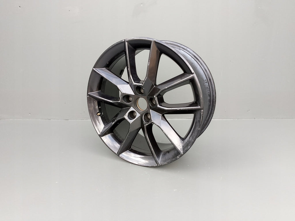 1x Alufelge 18 Zoll 7.5" 5x112 51ET Glanz 5E0601025 Skoda Octavia Iii Rim Wheel FEL8142688711bl