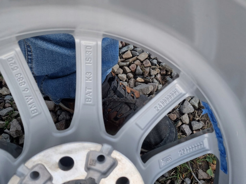 4x Alufelge 17 Zoll 7.5" 5x112 30ET Glanz Silber 6883520 BMW 3 G20 Rim Wheel FEL8874084653of