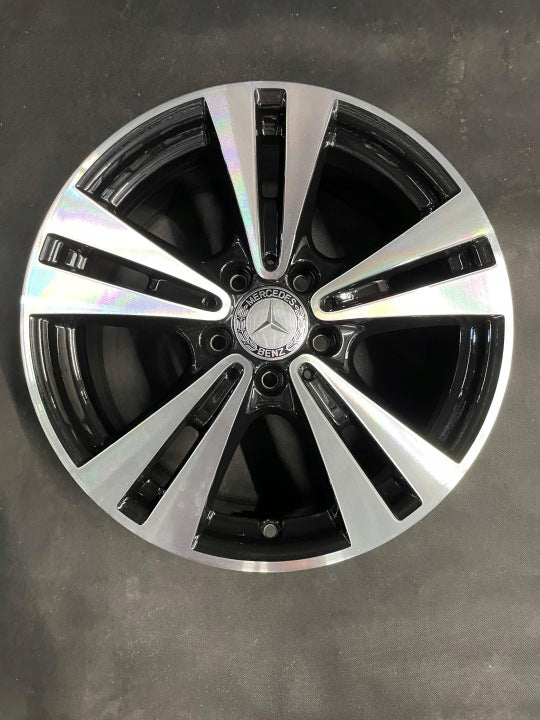 4x Alufelge 17 Zoll 7.5" 5x112 52 5ET A2464011400 Mercedes-Benz W246 Rim Wheel FEL6254051006dj