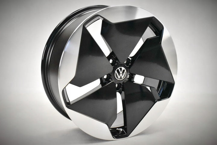 4x Alufelge 20 Zoll 7.5" 5x112 44ET Glanz Schwarz 10A601025B VW Id.3 Rim Wheel FEL8976937646tg