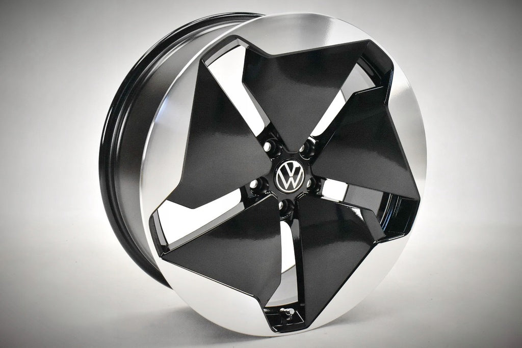 4x Alufelge 20 Zoll 7.5" 5x112 44ET Glanz Schwarz 10A601025B VW Id.3 Rim Wheel FEL8976937646tg