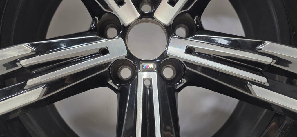 1x Alufelge 18 Zoll 7.5" 5x112 51ET Glanz 8746631 BMW 1 Rim Wheel FEL1505143009fw