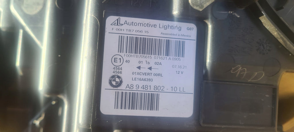 Frontscheinwerfer BMW X7 G07 A89481802-10 Rechts Scheinwerfer Headlight SCH4281365270xv