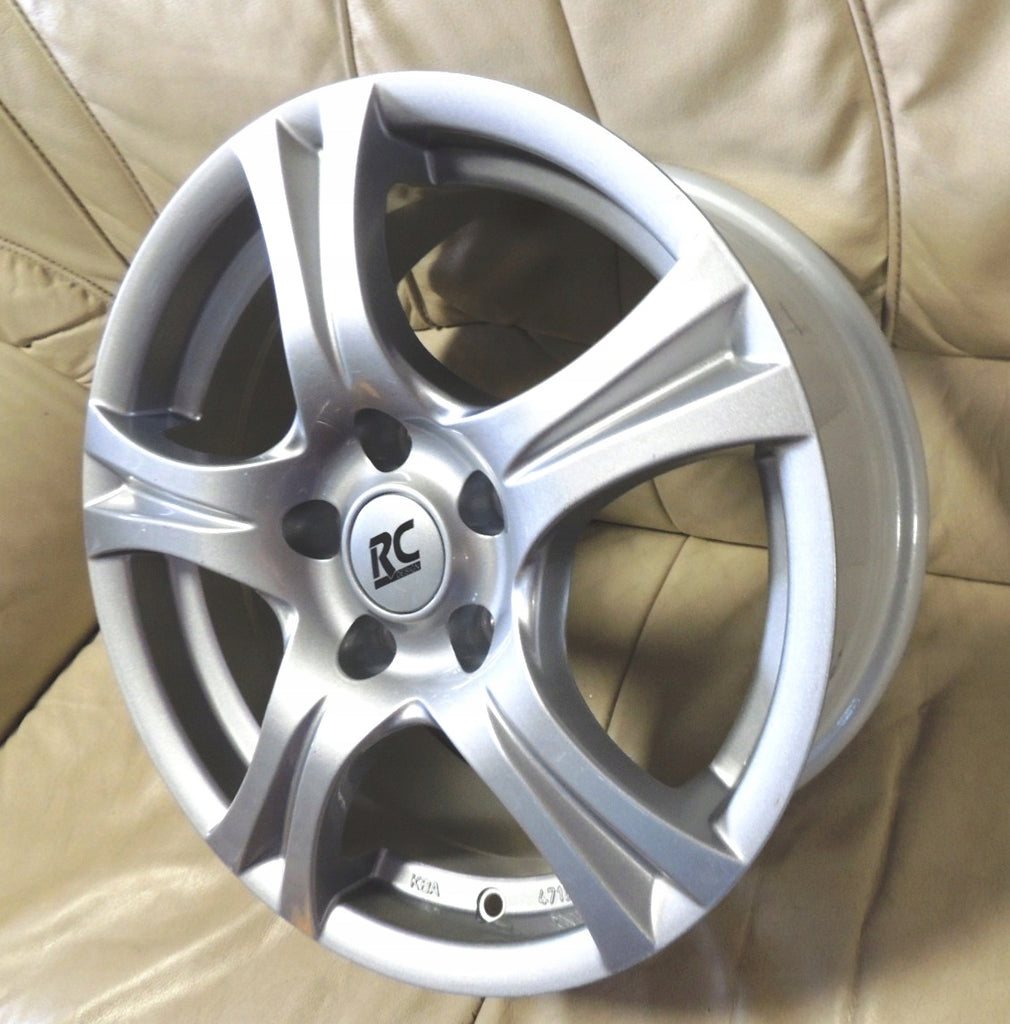 4x Alufelge 16 Zoll 7.0" 5x112 35ET Glanz Silber 46994 Rim Wheel FEL7023383506rx