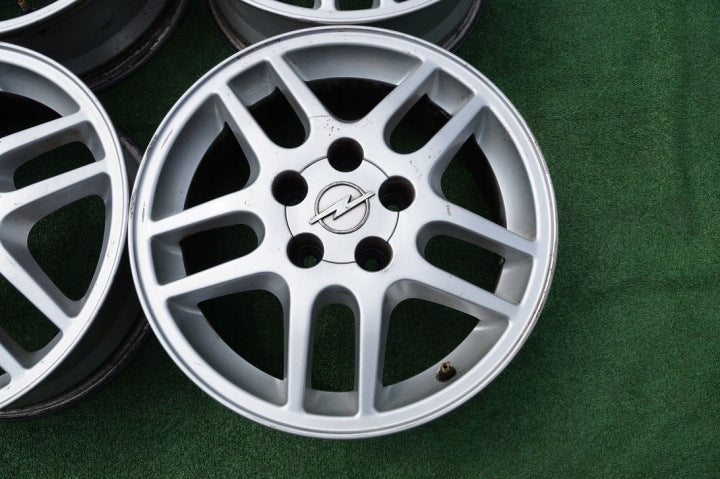 4x Alufelge 16 Zoll 6.0" 5x110 44ET Opel Astra G Meriva A Zafira Rim Wheel FEL5544158777ca