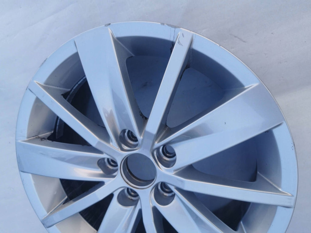 1x Alufelge 15 Zoll 5x100 6C0601025 VW Polo Rim Wheel FEL8253532019np