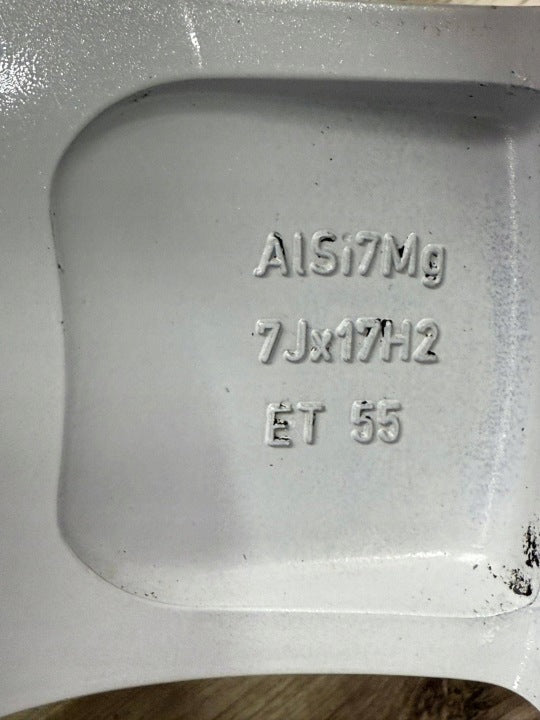1x Alufelge 17 Zoll 7.0" 5x120 55ET Glanz Silber 7H0601025C VW Multivan FEL5280334294tu