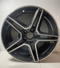 Load image into Gallery viewer, 1x Alufelge 18 Zoll 8.0" 5x112 40ET Glanz Schwarz A1774014000 Mercedes-Benz W177 FEL1858480500ir