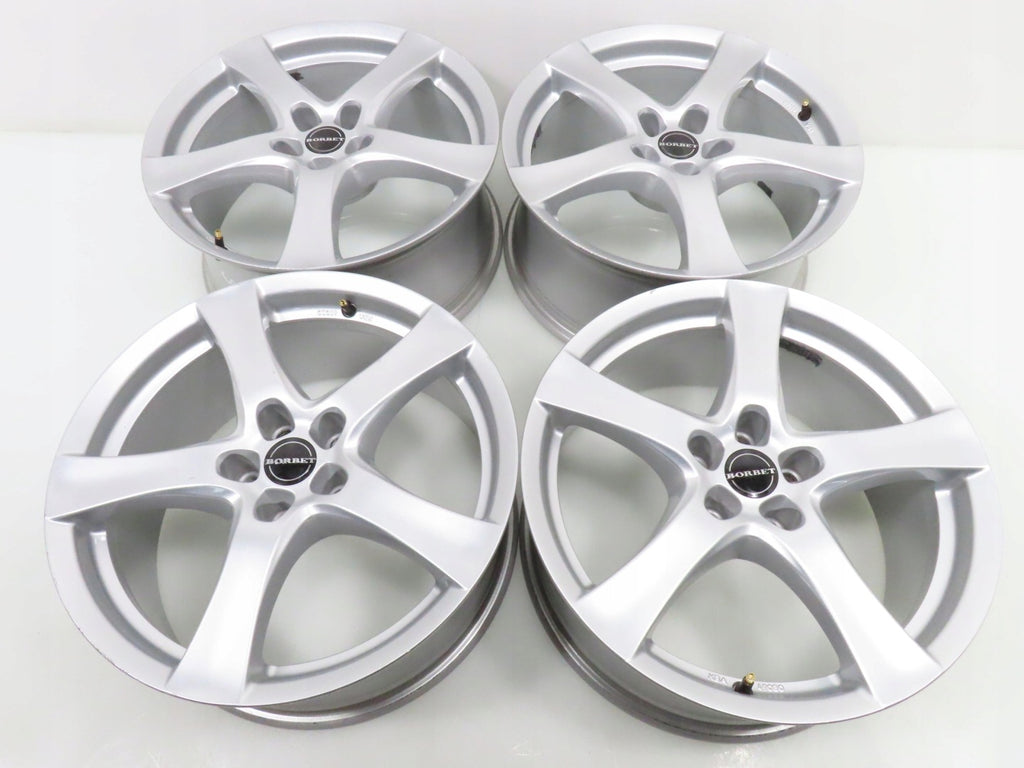 4x Alufelge 18 Zoll 8.0" 5x112 35ET Silber KBA49080 Audi I Rim Wheel FEL1558350967md