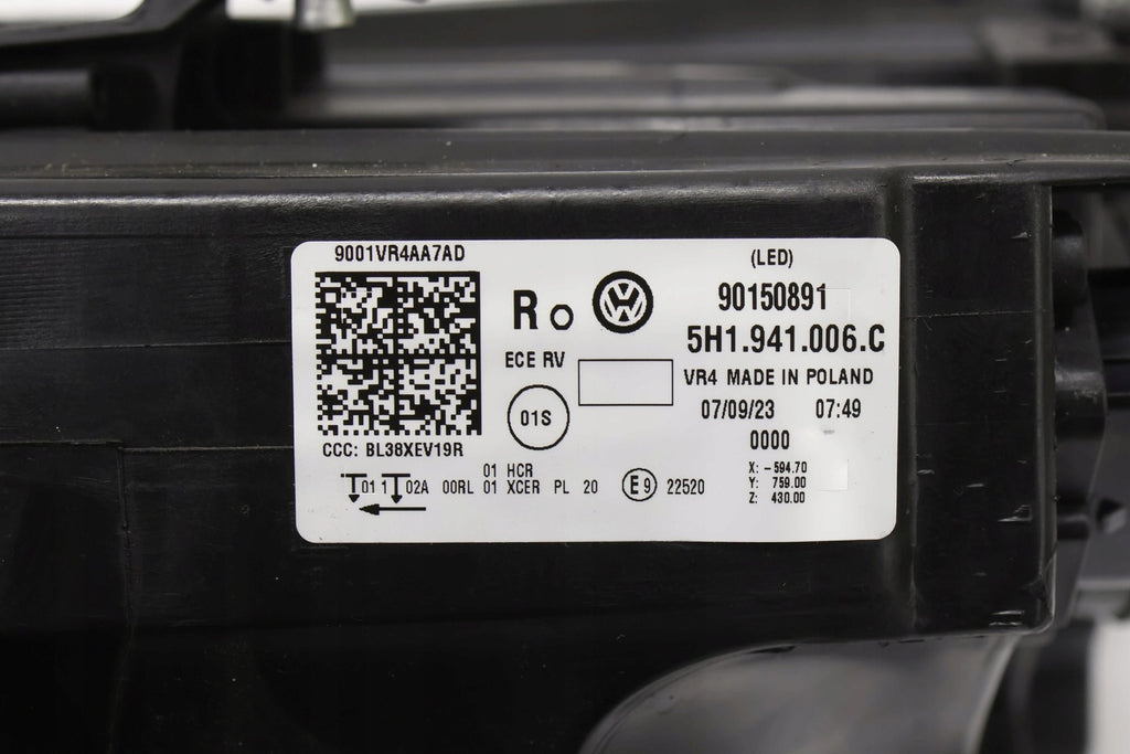 Frontscheinwerfer VW Golf VIII 5H1941006C Laser Rechts Scheinwerfer Headlight SCH5745303708wd