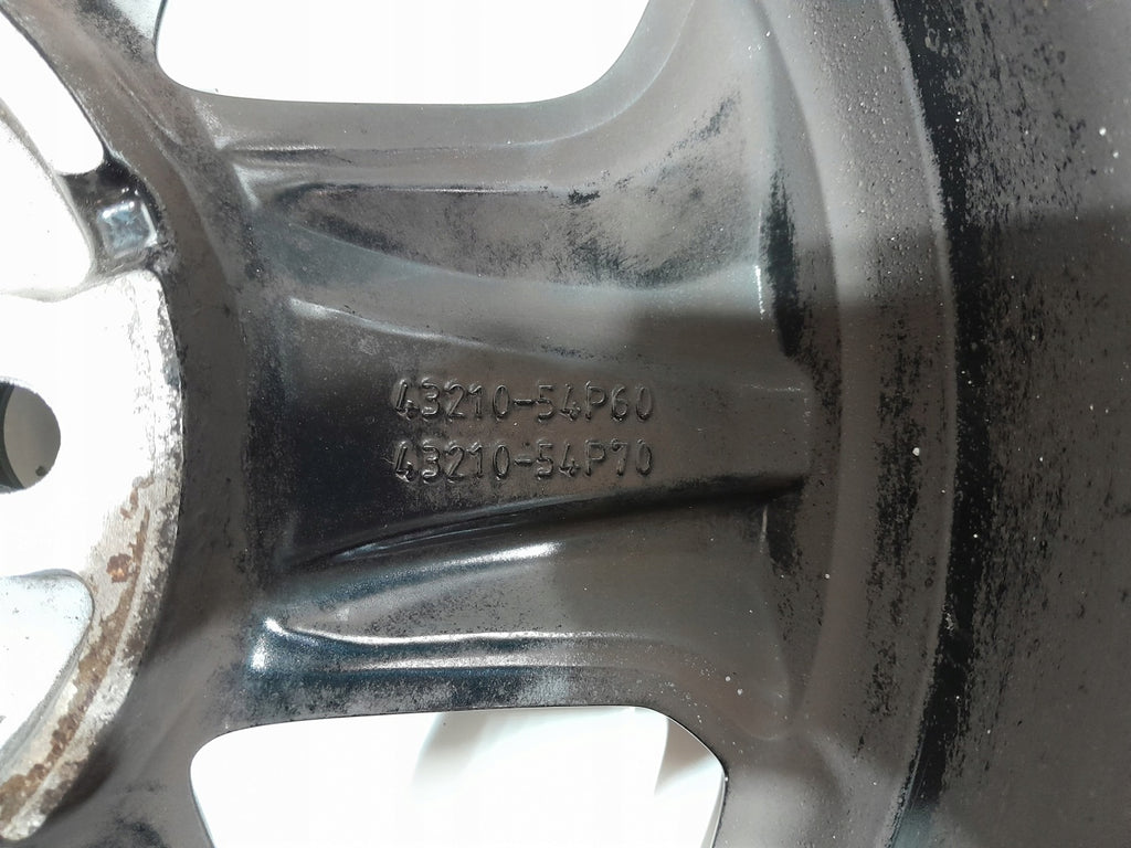 1x Alufelge 17 Zoll 6.5" 5x114.3 50ET Glanz 43210-54P60 Suzuki Vitara I FEL8674325839ti