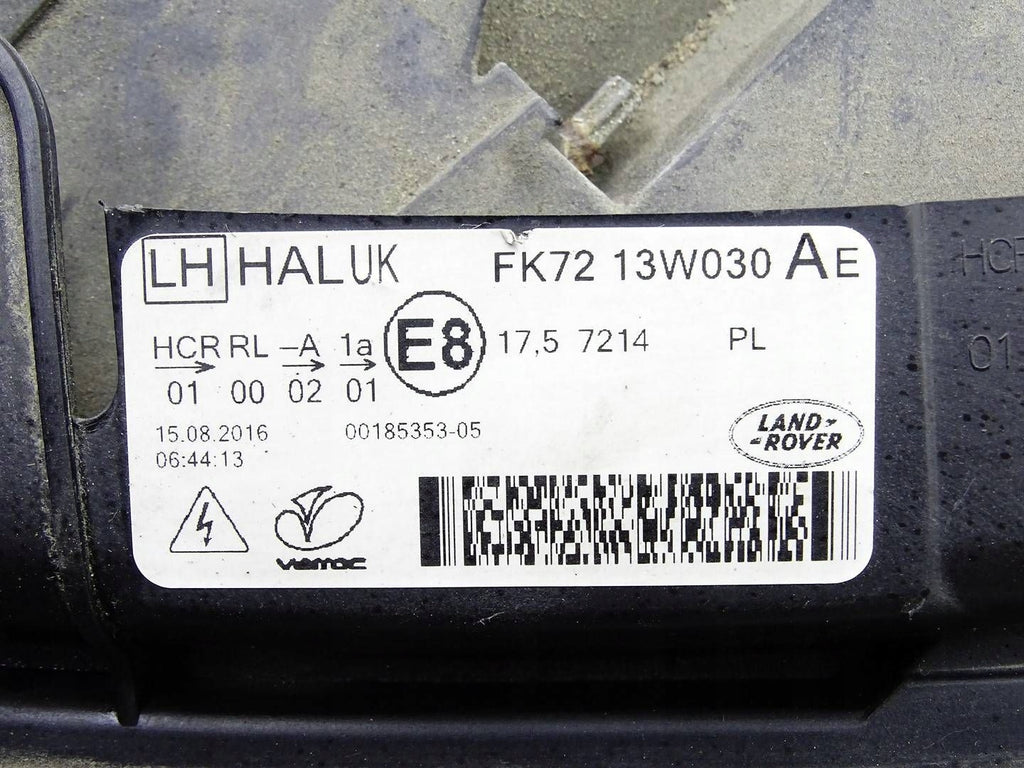 Frontscheinwerfer Land Rover I Sport FK7213W030AE 17572140018535305 Links SCH5722153668ef