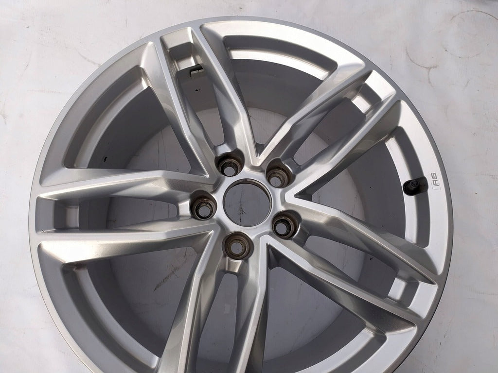 1x Alufelge 18 Zoll 8.0" 5x112 40ET Glanz Silber 8W0601025BA Audi A4 Rim Wheel FEL1397374147dt