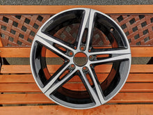 Load image into Gallery viewer, 1x Alufelge 18 Zoll 7.5&quot; 5x112 49ET Glanz Schwarz A1774010700 Mercedes-Benz W177