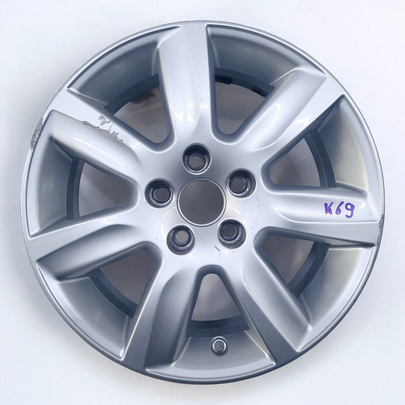 1x Alufelge 15 Zoll 6.0" 5x100 40ET Glanz Silber 6R0601025D VW Polo Rim Wheel