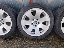 Laden Sie das Bild in den Galerie-Viewer, 4x Alufelge 17 Zoll 8.0" 5x120 24ET Glanz Silber 6765144 BMW E60 E65 Rim Wheel FEL1663360809zq