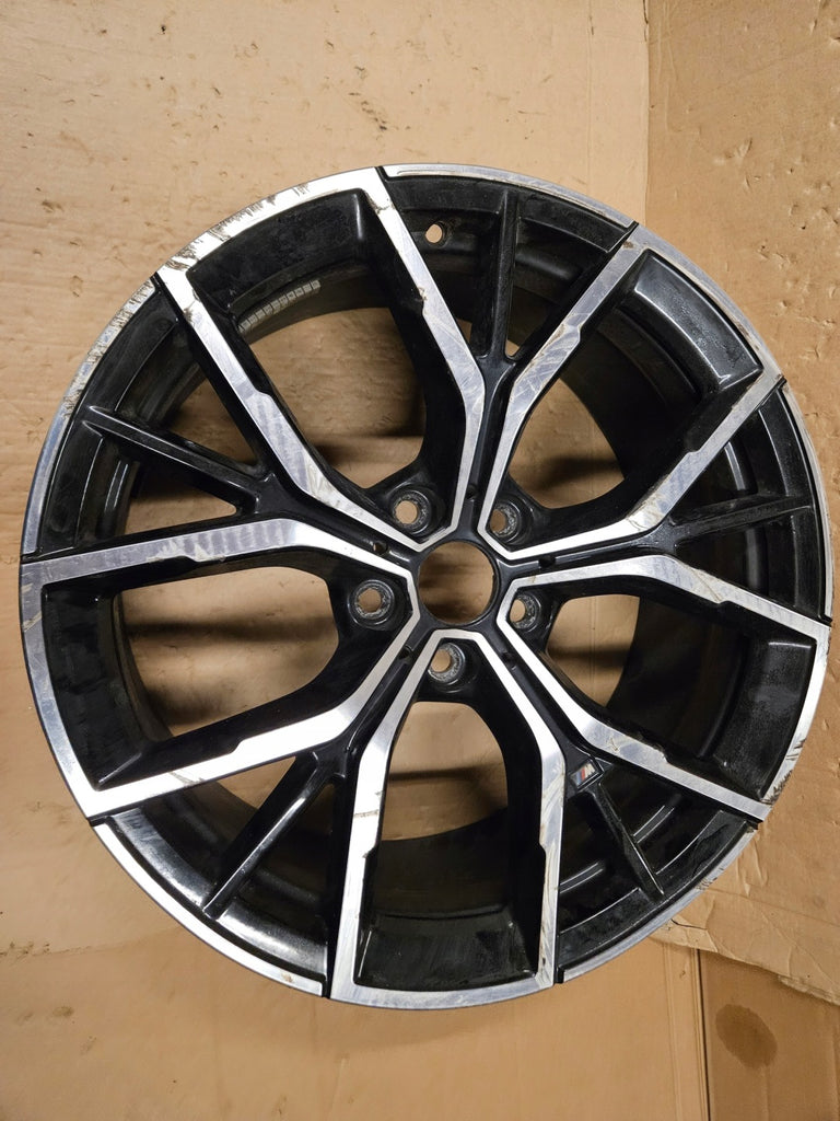 1x Alufelge 19 Zoll 8.0" 5x112 30ET Glanz Schwarz 8747234 BMW 5 G31 G30 FEL3389144532or