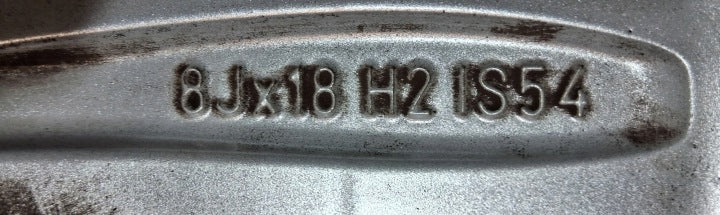 1x Alufelge 18 Zoll 8.0" 5x112 54ET Glanz Silber 6887612 Mini F54 Rim Wheel FEL7858134970fb