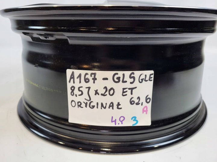1x Alufelge 20 Zoll 8.5" 5x112 A1674015000 Mercedes-Benz Gle Rim Wheel FEL9746036336ke