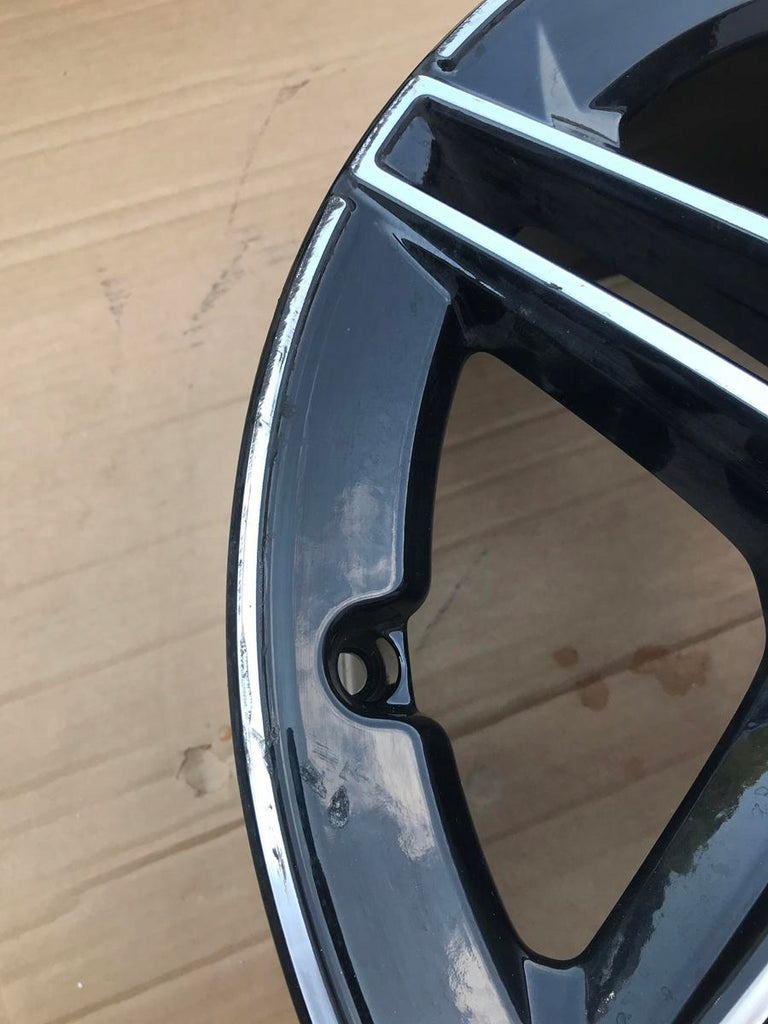 1x Alufelge 18 Zoll 8.0" 5x112 43ET Glanz Schwarz A2134016300 Mercedes-Benz W213 FEL7195702700kx
