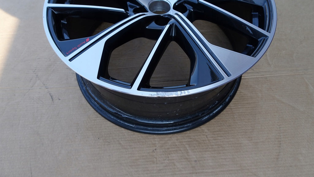 1x Alufelge 21 Zoll 8.5" 5x112 34ET Glanz Schwarz 80A601025 Audi Q5 Rim Wheel FEL6392448965rs
