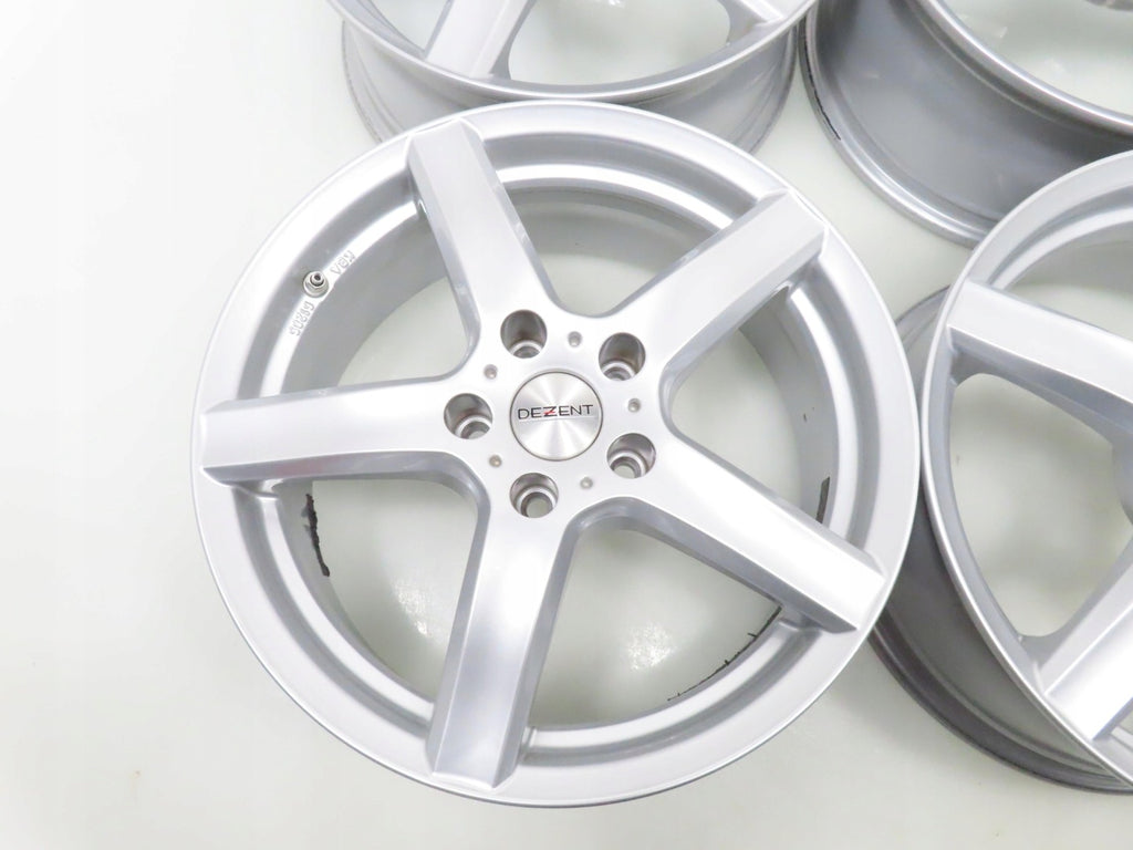 4x Alufelge 17 Zoll 7.0" 5x112 43ET Silber KBA51285 Audi I Rim Wheel FEL4540876996qc