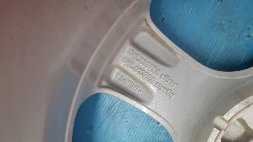 1x Alufelge 18 Zoll 7.0" 5x108 33ET 7M2J-1007-BA Ford Rim Wheel