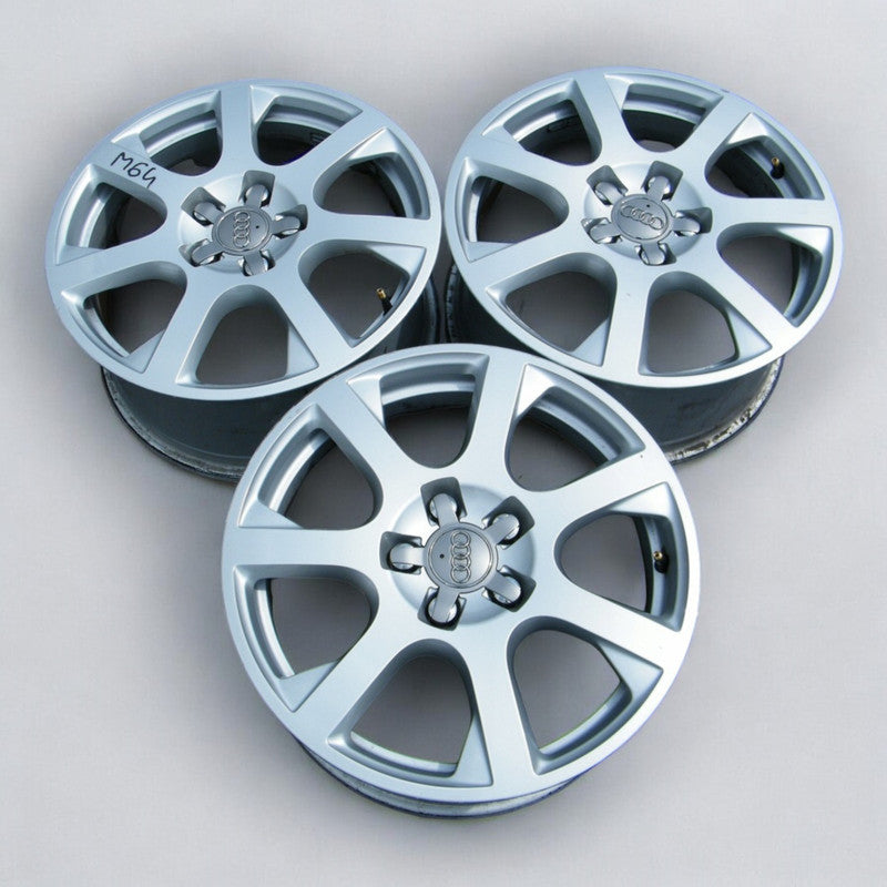 1x Alufelge 17 Zoll 8.0" 5x112 39ET Glanz Silber 8T0601025B Audi A5 A4 Rim Wheel