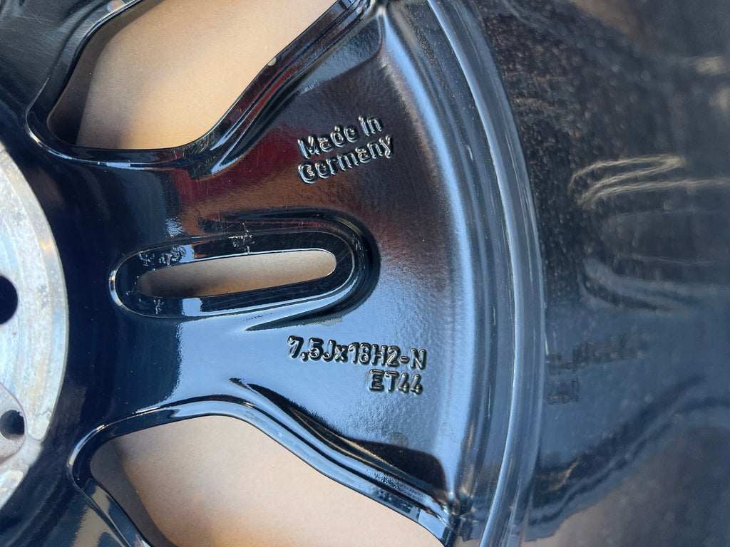 1x Alufelge 18 Zoll 7.5" 5x112 44ET A2054018200 Mercedes-Benz A205 Rim Wheel