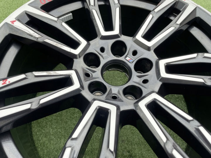 1x Alufelge 19 Zoll 8.5" 5x110 29ET Glanz Schwarz 5A324E0 BMW 1 Rim Wheel FEL4441999937gp