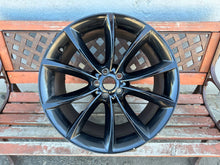 Load image into Gallery viewer, 1x Alufelge 19 Zoll 9.5" 5x108 27ET Glanz Schwarz EX53-1007-DA Jaguar F-Type FEL3123560891or