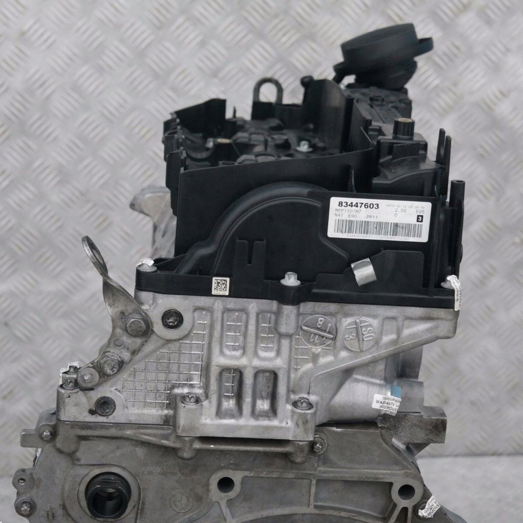 Motor BMW X1 E84 N47D20C 2.0 129TKm Diesel Engine Unkomplett