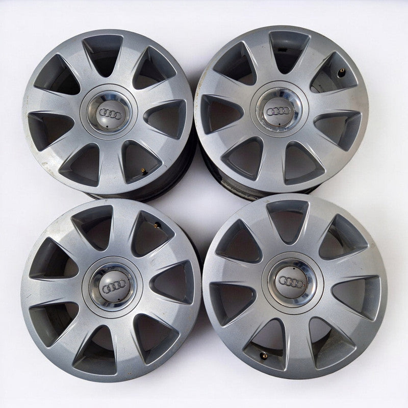 4x Alufelge 16 Zoll 7.0" 5x112 42ET 8H0601025E Audi C5 A4 B6 B7 Rim Wheel