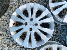 Load image into Gallery viewer, 4x Alufelge 16 Zoll 5.5" 4x100 54ET Glanz Silber 52910-1J300 Hyundai I Rim Wheel FEL3810841974ul