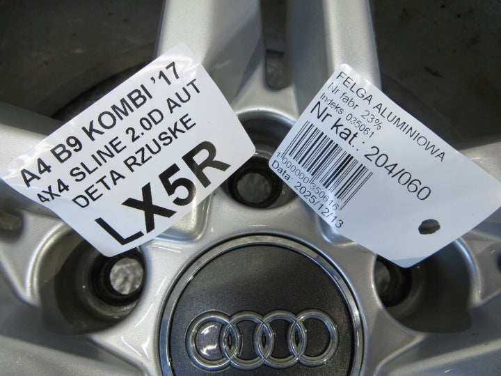1x Alufelge 18 Zoll 8.0" 5x112 Audi A4 B9 Rim Wheel FEL1096630393de