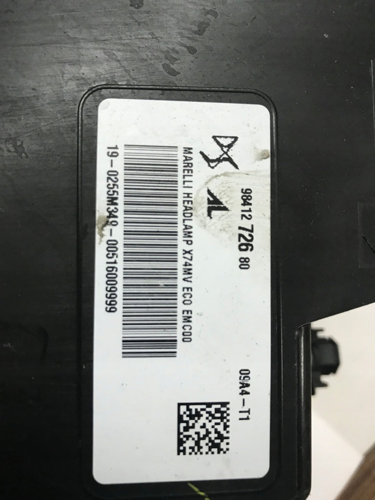 Frontscheinwerfer Citroën 9841272680 Rechts Scheinwerfer Headlight