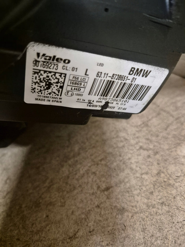 Frontscheinwerfer Mini F57 F56 8738651-01 LED Links Scheinwerfer Headlight