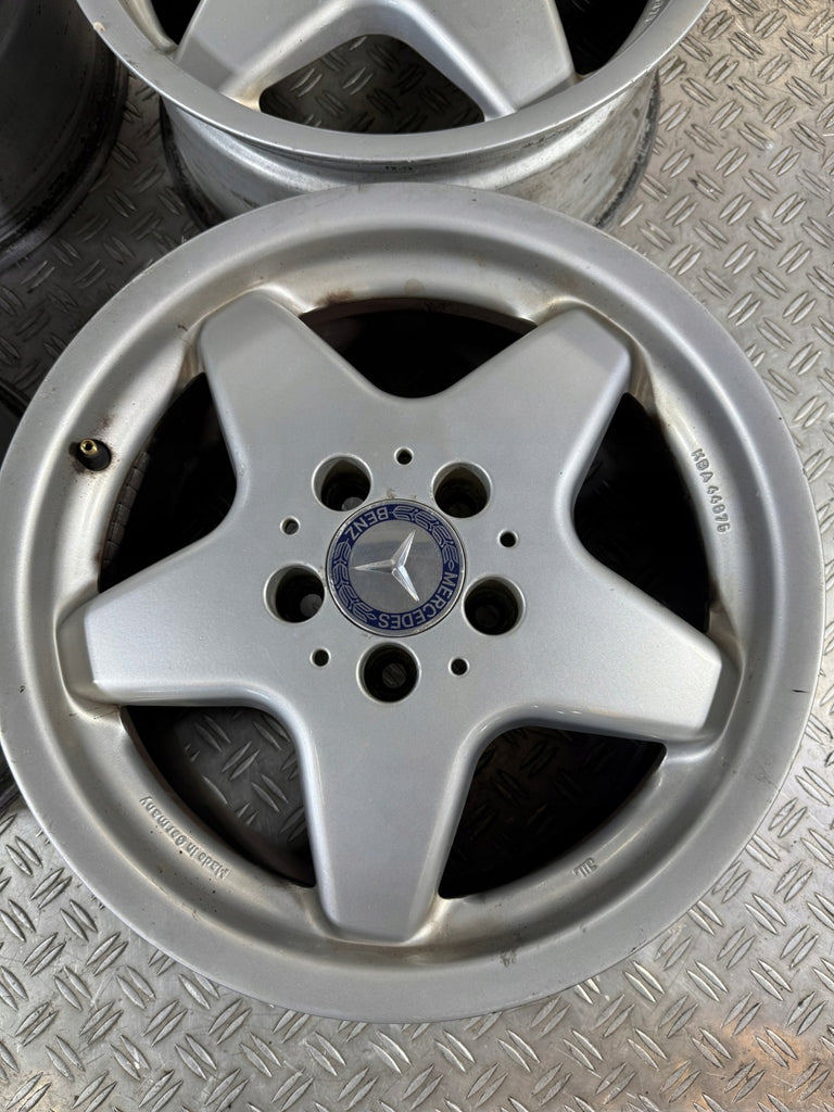 4x Alufelge 16 Zoll 7.5" 5x112 KBA44875 Mercedes-Benz W210 Rim Wheel FEL1547483421xl