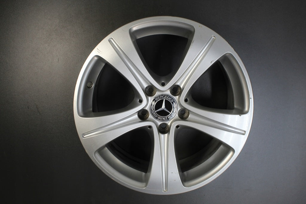 4x Alufelge 17 Zoll 7.5" 5x112 40ET Glanz Silber A2134011200 Mercedes-Benz W213 FEL6202653600of