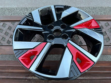 Load image into Gallery viewer, 1x Alufelge 18 Zoll 7.0" 4x108 35ET Glanz Schwarz 9836624880 Opel Mokka FEL2164869242sg